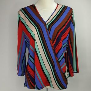 Beautiful Multicolor Casual Blouse NWT
